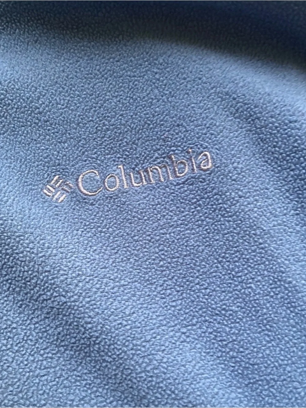 Columbia Men's Half Zip, Bluestone/Collegiate Navy, Extra Small